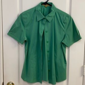 Alex Marie green blouse. Size 10.